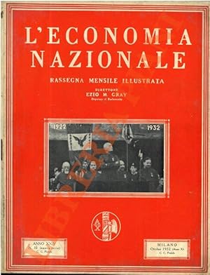 L'economia nazionale. Rassegna mensile illustrata.