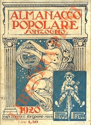 Almanacco popolare Sonzogno 1920.