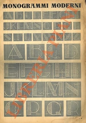 Monogrammi moderni. Artistiche, eleganti e pratiche combinazioni di tutte le lettere dell'alfabeto.