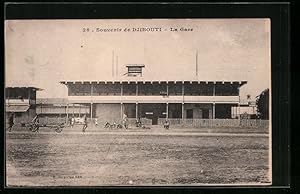 Ansichtskarte Djibouti, La Gare