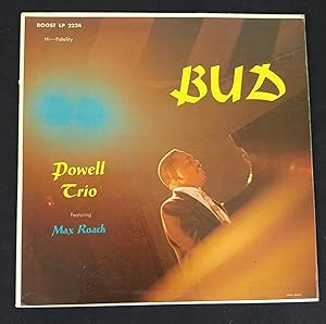 Bud Powell Trio Featuring Max Roach - Bud . Vinyl-LP LP Very Good (VG++) / Cover Good (G)