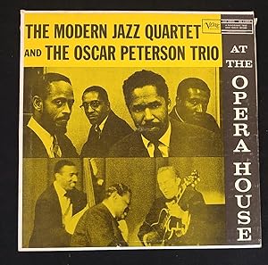 The Modern Jazz Quartet And The Oscar Peterson Trio  At The Opera House. Vinyl-LP Very Good (VG)