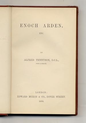 Enoch Arden, etc. By Alfred Tennyson, D.C.L. Poet-Laureate.