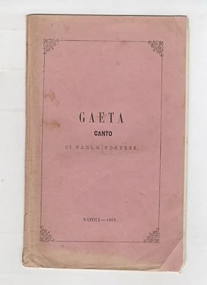 Gaeta. Canto di Paolo Cortese.