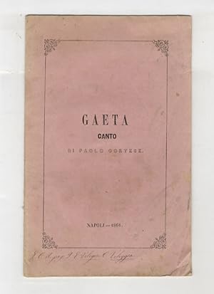 Gaeta. Canto di Paolo Cortese.