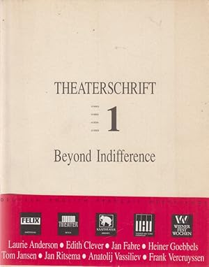 Image du vendeur pour Theaterschrift 1: Beyond Indifference. mis en vente par Fundus-Online GbR Borkert Schwarz Zerfa