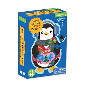 Seller image for Hot Cocoa Penguin Scratch and Sniff Shaped Mini Pzl : 48 Pieces for sale by GreatBookPrices