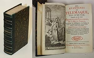 Les Avantures de Telemaque, Fils d'Ulysse. Cy-devant revûe & corrigées sur le Manuscrit original ...