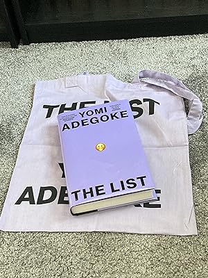 Seller image for THE LIST: SIGNED UK FIRST EDITION HARDCOVER & TOTE BAG for sale by Books for Collectors