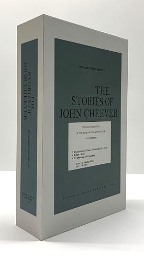 THE STORIES OF JOHN CHEEVER Uncorrected Proof Custom Display Case