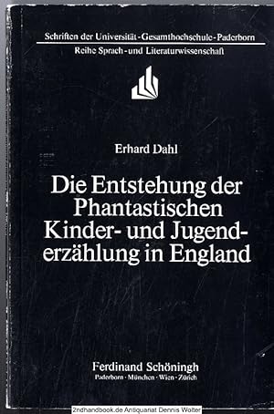 Bild des Verkufers fr Die Entstehung der Phantastischen Kinder- und Jugenderzhlung in England zum Verkauf von Dennis Wolter