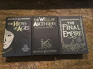 Immagine del venditore per THE MISTBORN TRILOGY - The Final Empire, The Well of Ascension, The Hero Of Ages - 10th Anniversary Signed & Numbered, Ltd Eds! venduto da Barsoom Books