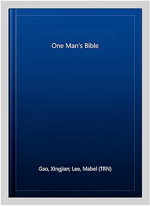 Seller image for One Man's Bible for sale by GreatBookPrices