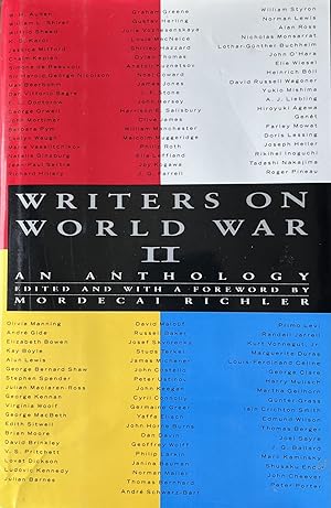 Seller image for Writers on World War II : An Anthology for sale by 32.1  Rare Books + Ephemera, IOBA, ESA