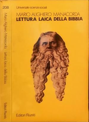 Imagen del vendedor de Lettura laica della Bibbia. a la venta por Libreria La Fenice di Pietro Freggio