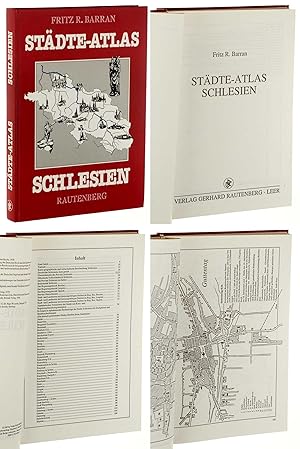 Bild des Verkufers fr Stdte-Atlas Schlesien. zum Verkauf von Antiquariat Lehmann-Dronke