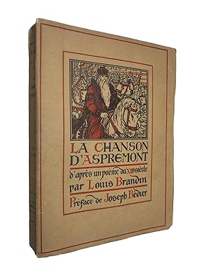 Image du vendeur pour La chanson d'Aspremont : d'aprs un pome du XIIIe sicle mis en vente par Librairie Douin