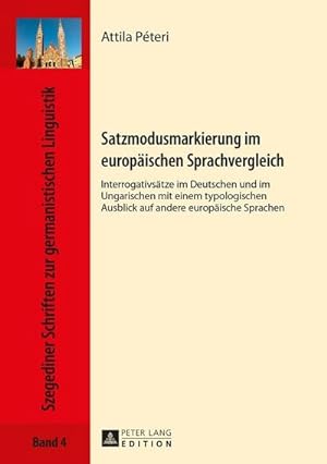 Seller image for Satzmodusmarkierung im europischen Sprachvergleich for sale by BuchWeltWeit Ludwig Meier e.K.