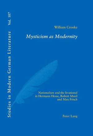 Bild des Verkufers fr Mysticism as Modernity zum Verkauf von BuchWeltWeit Ludwig Meier e.K.