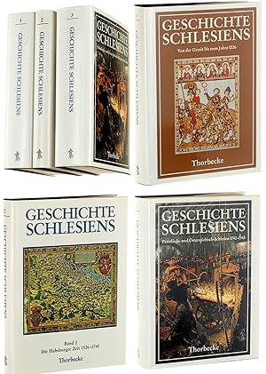 Bild des Verkufers fr Geschichte Schlesiens. 3 Bnde. Im Auftr. d. Histor. Komm. fr Schlesien hrsg. von Ludwig Petry, Josef Joachim Menzel, Winfried Irgang. Bde. 1 u. 2 in 6., unvernd. Aufl./ 2. durchges. Aufl. zum Verkauf von Antiquariat Lehmann-Dronke