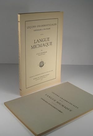 Leçons grammaticales théoriques et pratiques de la langue micmaque. Exercices supplémentaires. 2 ...