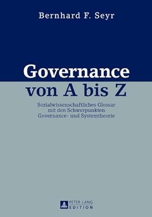 Imagen del vendedor de Governance von A bis Z a la venta por BuchWeltWeit Ludwig Meier e.K.