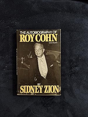 Immagine del venditore per THE AUTOBIOGRAPHY OF ROY COHN venduto da JB's Book Vault