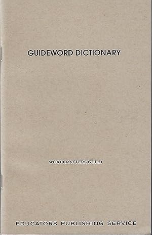 Guideword Dictionary