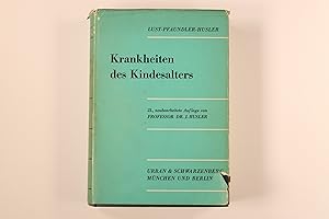 Imagen del vendedor de KRANKHEITEN DES KINDESALTERS. Ihre Erkennung und Behandlung in der Praxis a la venta por INFINIBU KG