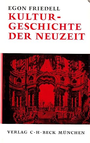 Bild des Verkufers fr Kulturgeschichte der Neuzeit zum Verkauf von Antiquariat Mander Quell