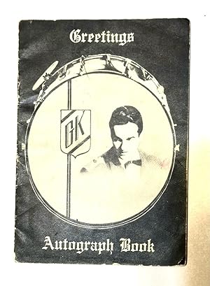 The Gene Krupa Autograph Book, signed by nearly seventy 1940s swing, dance, and band musicians...