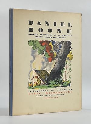 [Cover Title] DANIEL BOONE: HISTORIC ADVENTURES OF AN AMERICAN HUNTER AMONG THE INDIANS