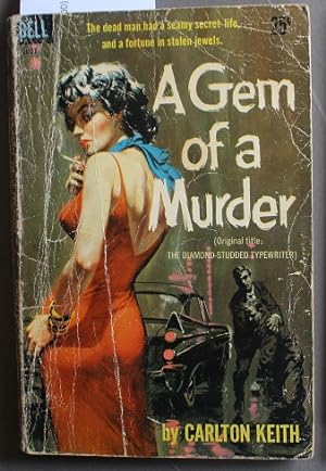 Imagen del vendedor de A Gem of a Murder (Original Title; Diamond-Studded Typewriter); a la venta por Comic World