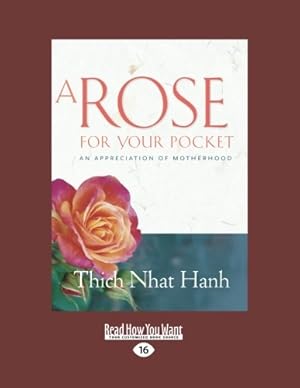 Bild des Verkufers fr A Rose for Your Pocket: An Appreciation of Motherhood zum Verkauf von WeBuyBooks