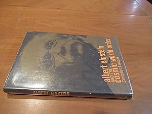 Imagen del vendedor de Albert Einstein And The Cosmic World Order. The Text Of Six Lectures Delivered At The University Of Michigan, Ann Arbor, In 1962 a la venta por Arroyo Seco Books, Pasadena, Member IOBA