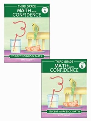 Immagine del venditore per Third Grade Math with Confidence Student Workbook Bundle (Paperback) venduto da CitiRetail