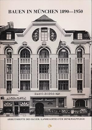 Bauen in München 1890-1950. Eine Vortragsreihe in der Bayerischen Akademie der Schönen Künste.