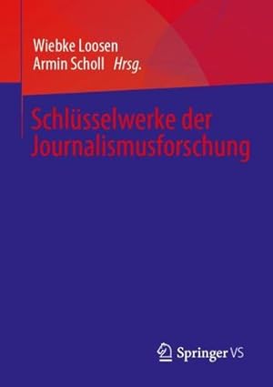 Imagen del vendedor de Schl ¼sselwerke der Journalismusforschung (German Edition) [Paperback ] a la venta por booksXpress
