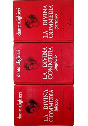 Imagen del vendedor de La Divina Commedia Inferno - Purgatorio - Paradiso Commento Introduzione Letture Critiche Bibliografie a cura di Aldo Vallone e Luigi Scorrano - completo in 3 voll. a la venta por Libreria Tara