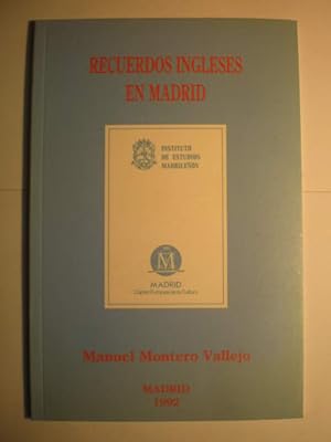 Imagen del vendedor de Recuerdos ingleses en Madrid a la venta por Librera Antonio Azorn