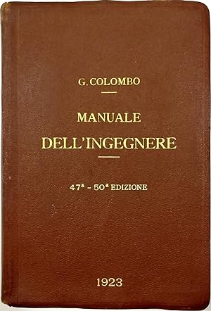 Immagine del venditore per Manuale dell'ingegnere civile e industriale venduto da Libreria Tara