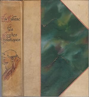 Bild des Verkufers fr Les contes drolatiques. Colligez ez abbayes de Touraine et mis en lumiere par le sieur de Balzac pour l' esbattement des pantagruelistes et non autres. Edition illustree de 425 dessins par Gustave Dore. - zum Verkauf von Antiquariat Carl Wegner