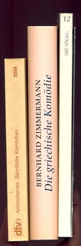 Bild des Verkufers fr (3 Titel zur griechischen Komdie:) I: Aristophanes: Smtliche Komdien. Herausgegeben und (mit) Anmerkungen von Hans-Joachim Newiger und Peter Rau. II: Zimmermann, B.: Die griechische Komdie. III: Wrttembergisches Staatstheater Stuttgart / Schauspiel (Hg.): Die Vgel. Komdie des Aristophanes. zum Verkauf von Antiquariat Buechel-Baur