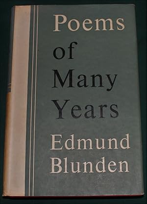 Poems of Many Years