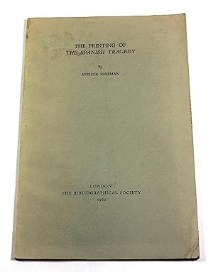 THE PRINTING OF THE SPANISH TRAGEDY: The Library, Volume s5-XXIV, Issue 3, September 1969