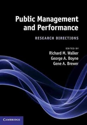 Seller image for Public Management and Performance : Research Directions for sale by GreatBookPrices