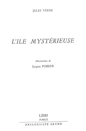 Seller image for L'île mystérieuse for sale by WeBuyBooks