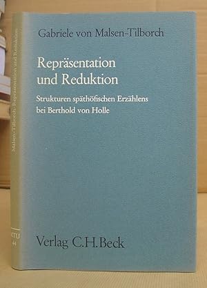Bild des Verkufers fr Reprsentation Und Reduktion - Strukturen Spthfischen Erzhlens Bei Berthold Von Holle zum Verkauf von Eastleach Books
