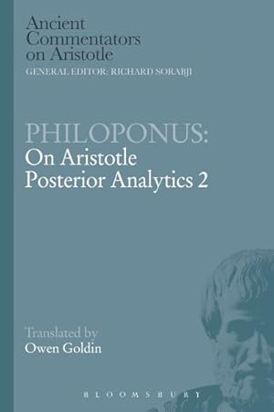 Immagine del venditore per Philoponus : On Aristotle Posterior Analytics venduto da GreatBookPrices