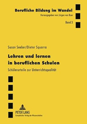 Imagen del vendedor de Lehren und Lernen in beruflichen Schulen a la venta por BuchWeltWeit Ludwig Meier e.K.